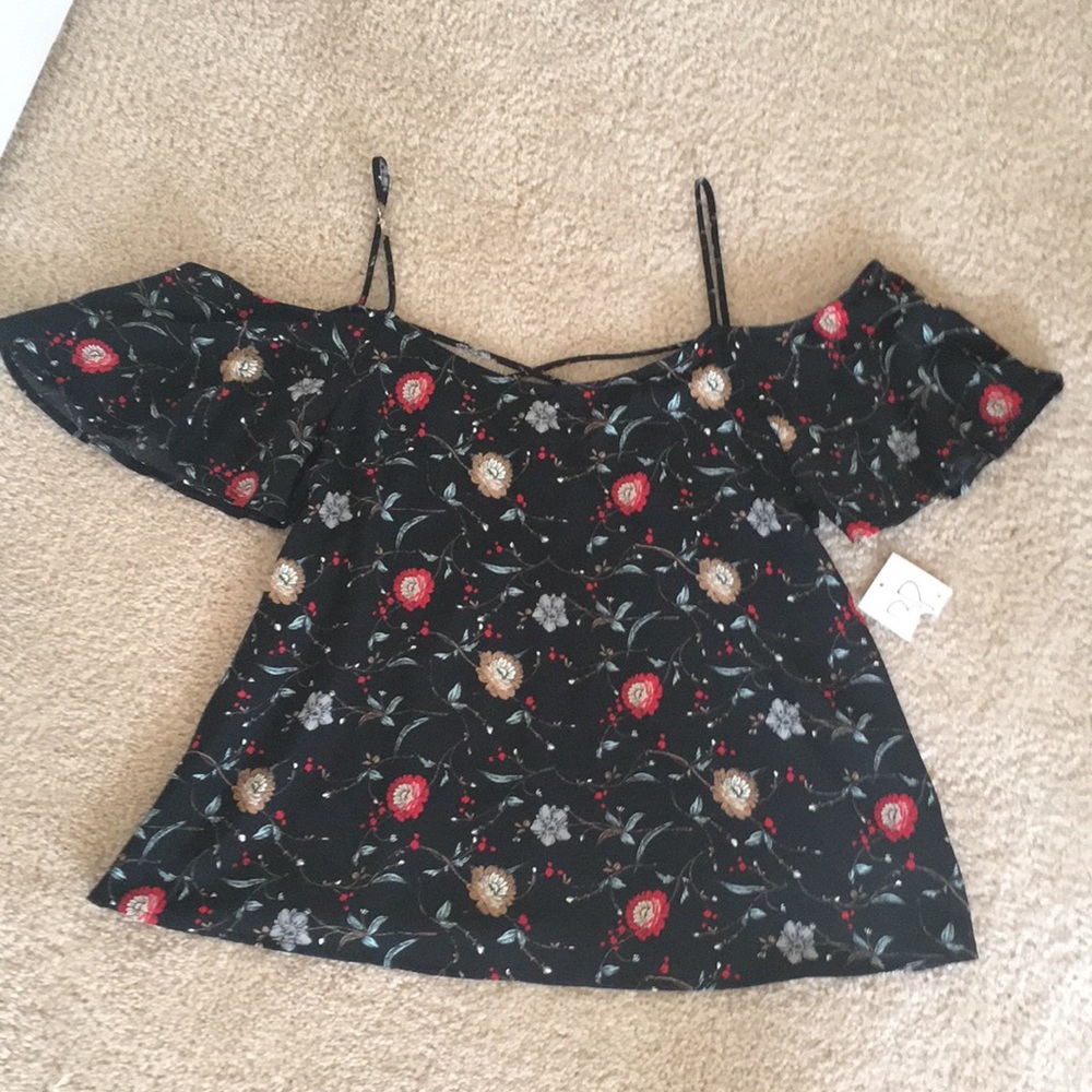 Cold Shoulder Top